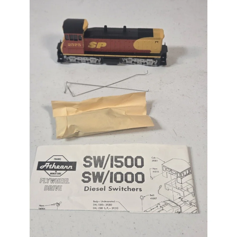 Athearn HO SW1500 SP #2575 Kodachrome Era SPSF‎ Colors NOS Blue Box